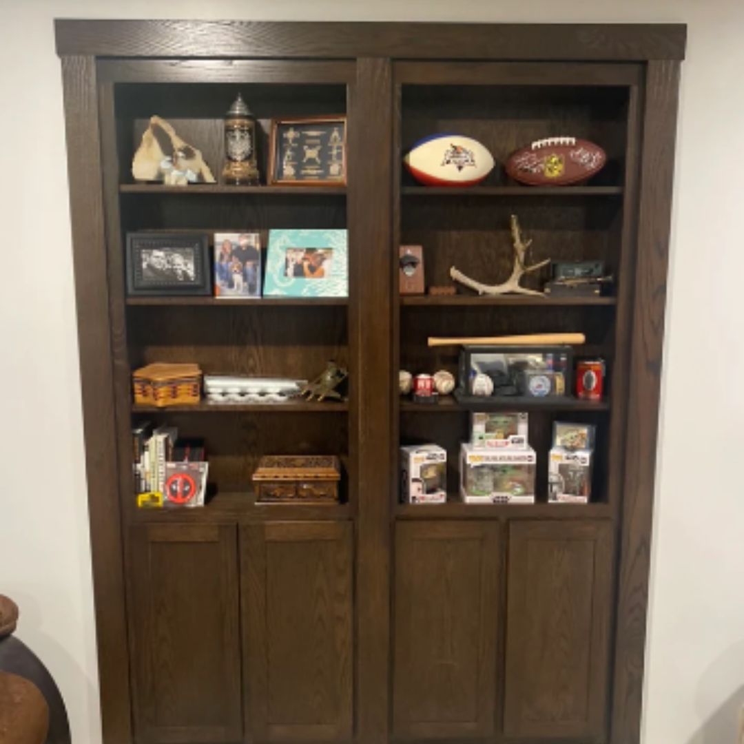 Hidden Shelf Doors